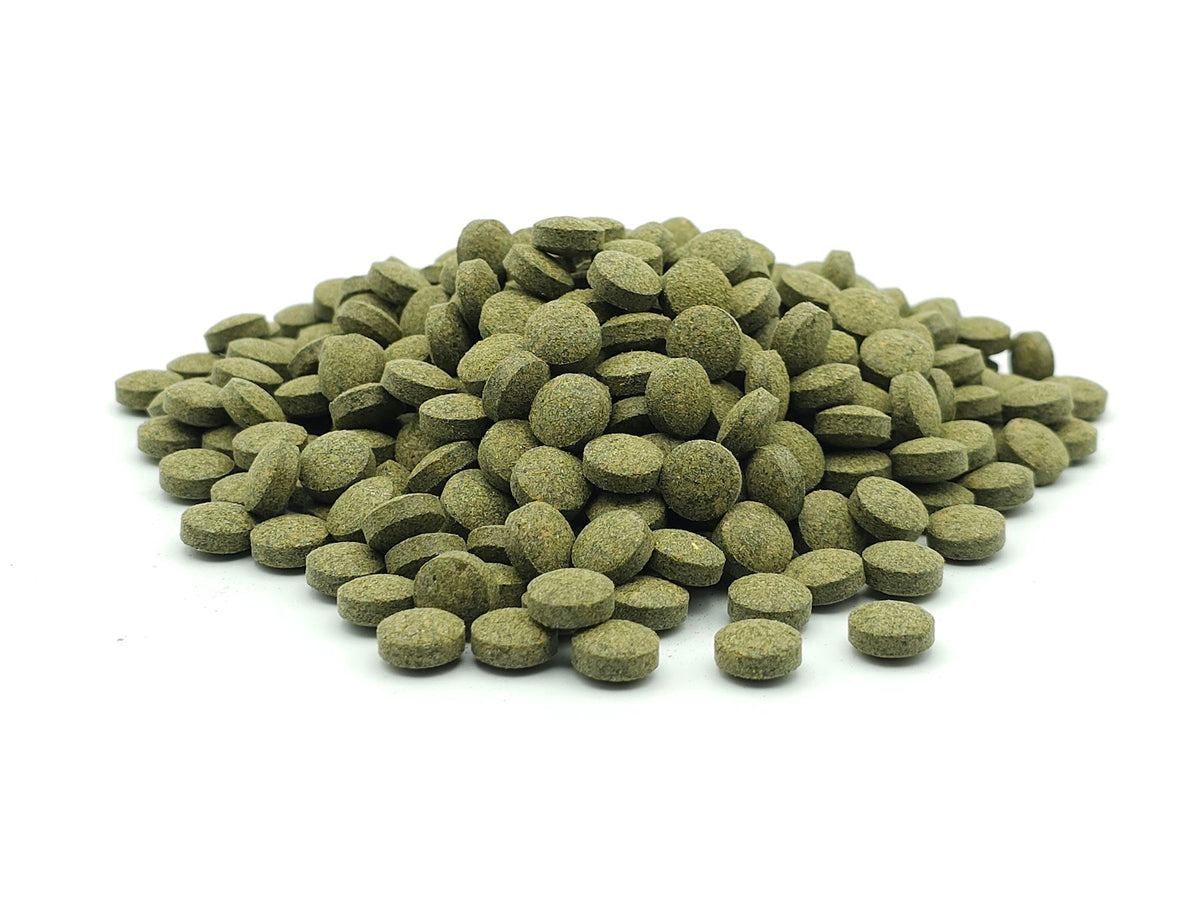 Bodentabletten Spirulina 0,2 - 10 KG - futter - tiere.de